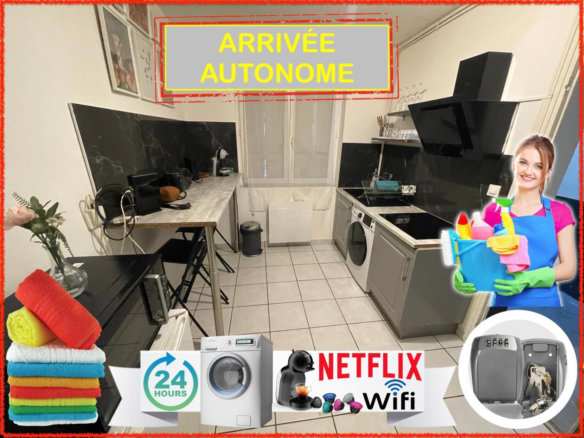 Апартаменти 023 Chic & Cosy F1 23M2 Hypercentre Wifi Smart Tv Netflix Сент-Етьєн Екстер'єр фото